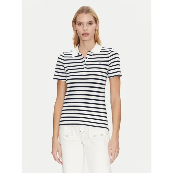 Tommy Hilfiger Tommy Hilfiger Polo 1985 WW0WW43225 Tamnoplava Slim Fit