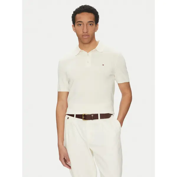 Tommy Hilfiger Tommy Hilfiger Polo Essential MW0MW37396 Bež Regular Fit