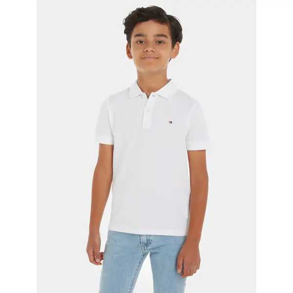 Tommy Hilfiger Tommy Hilfiger Polo Flag KB0KB09103 Bijela Regular Fit