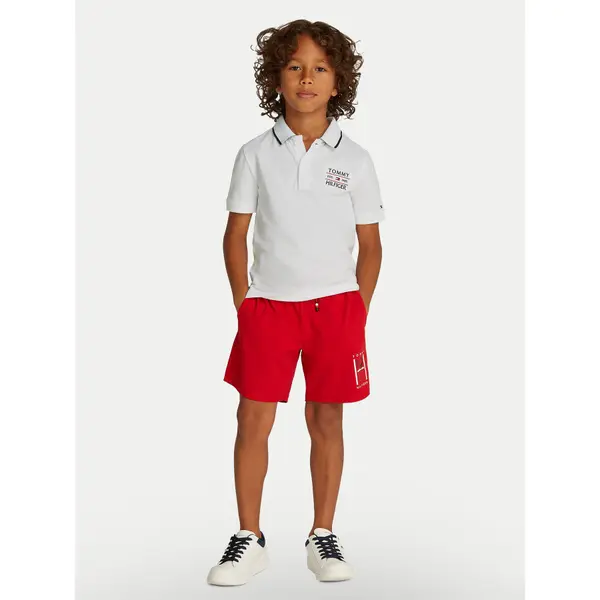 Tommy Hilfiger Tommy Hilfiger Polo KB0KB09524 D Bijela Regular Fit