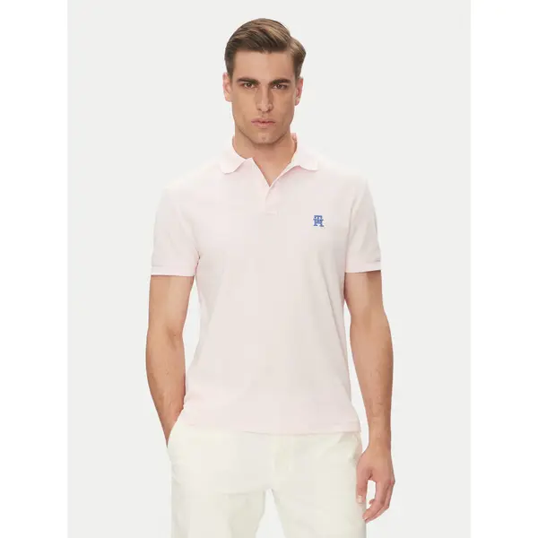 Tommy Hilfiger Tommy Hilfiger Polo MW0MW33167 Ružičasta Regular Fit