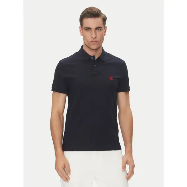 Tommy Hilfiger Tommy Hilfiger Polo MW0MW33167 Tamnoplava Regular Fit