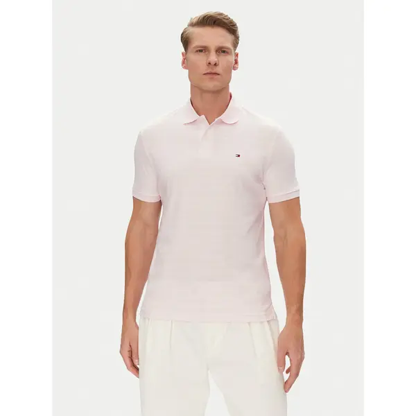 Tommy Hilfiger Tommy Hilfiger Polo MW0MW39994 Ružičasta Regular Fit
