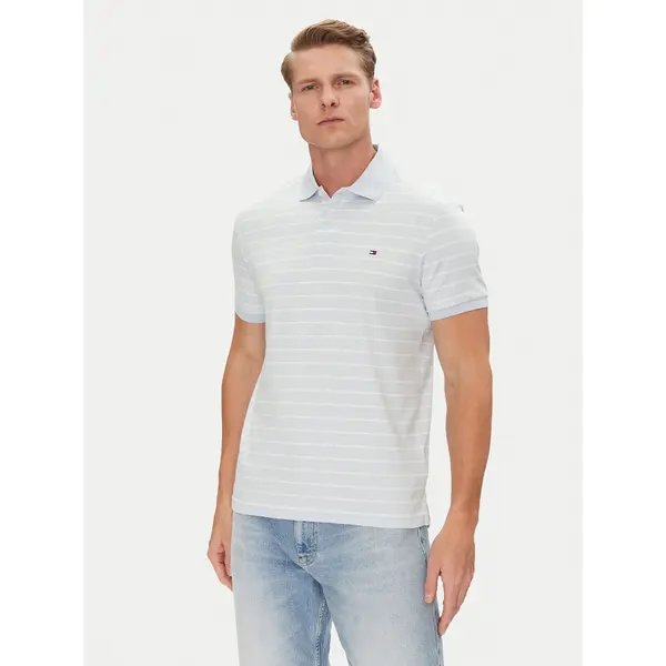 Tommy Hilfiger Tommy Hilfiger Polo MW0MW39994 Svijetloplava Regular Fit