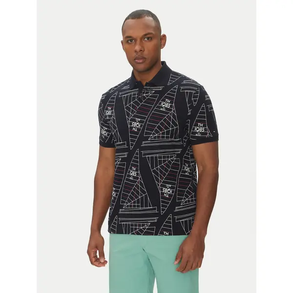 Tommy Hilfiger Tommy Hilfiger Polo Sailing MW0MW39309 Tamnoplava Regular Fit