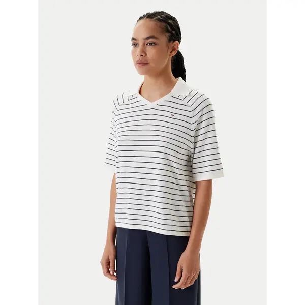 Tommy Hilfiger Tommy Hilfiger Polo WW0WW45694 Tamnoplava Regular Fit