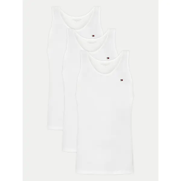 Tommy Hilfiger Tommy Hilfiger Set potkošulja bez rukava﻿ UM0UM03387 Bijela Regular Fit