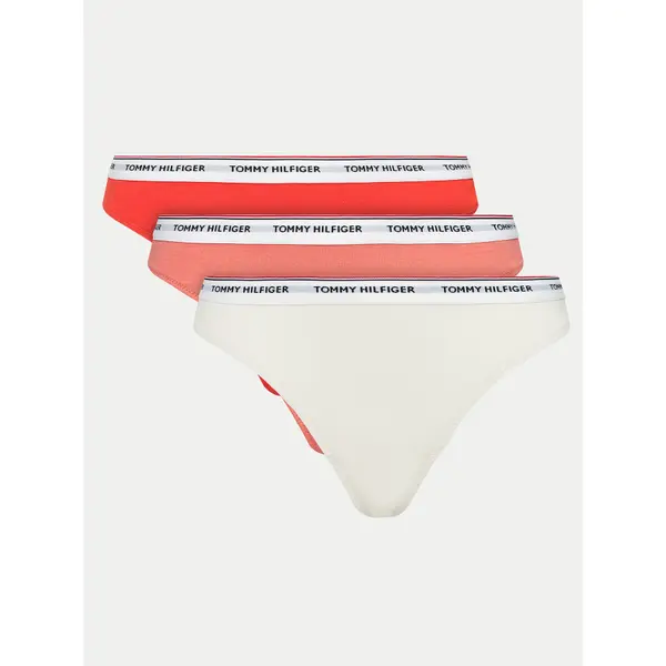 Tommy Hilfiger Tommy Hilfiger Set tanga gaćica﻿ UW0UW04894 Šarena