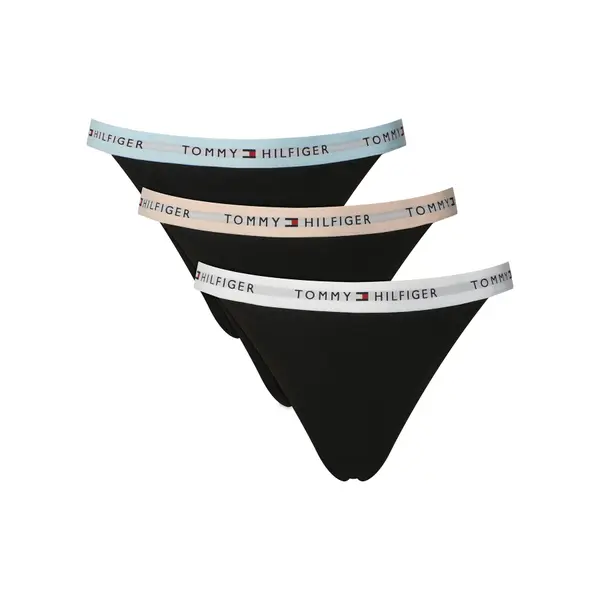 Tommy Hilfiger Tommy Hilfiger Set tanga gaćica﻿ UW0UW06518 Crna