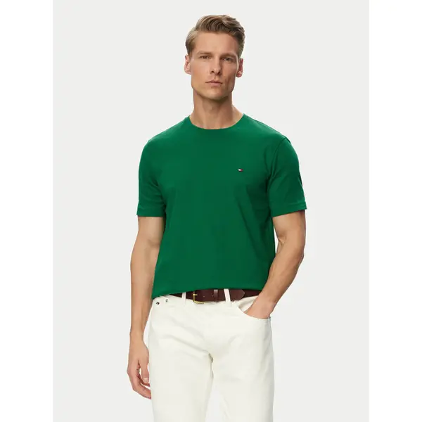 Tommy Hilfiger Tommy Hilfiger T-shirt Ess Seasonal MW0MW39995 Zelena Regular Fit