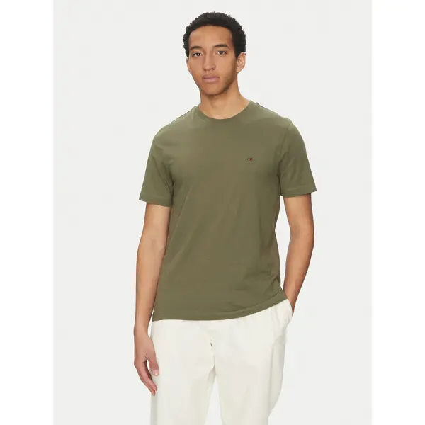 Tommy Hilfiger Tommy Hilfiger T-shirt Ess Seasonal MW0MW39995 Zelena Regular Fit