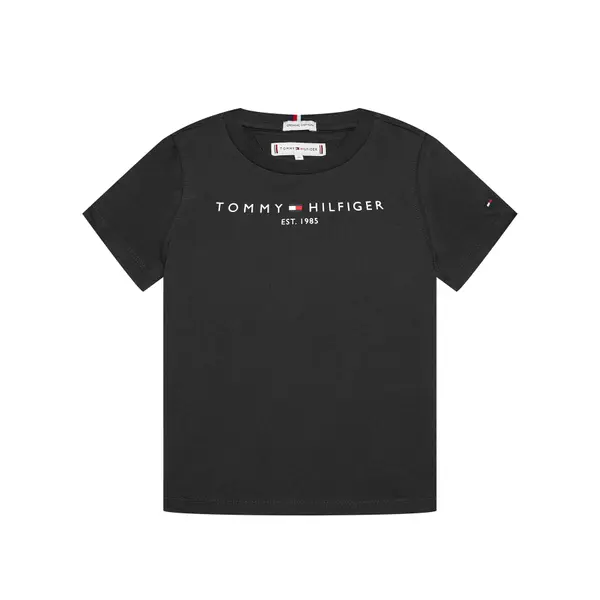 Tommy Hilfiger Tommy Hilfiger T-shirt Essential KS0KS00210 Crna Regular Fit