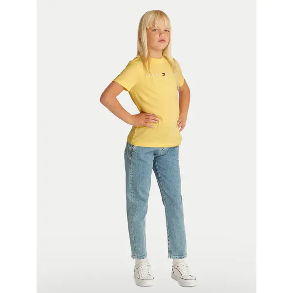 Tommy Hilfiger Tommy Hilfiger T-shirt Essential KS0KS00397 D Žuta Regular Fit
