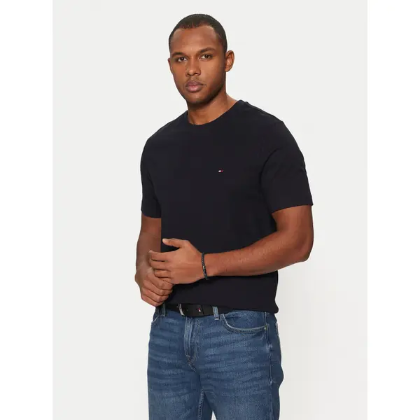 Tommy Hilfiger Tommy Hilfiger T-shirt Essential MW0MW37267 Tamnoplava Regular Fit