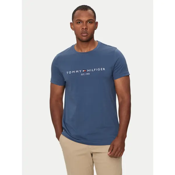 Tommy Hilfiger Tommy Hilfiger T-shirt Logo MW0MW11797 Plava Regular Fit