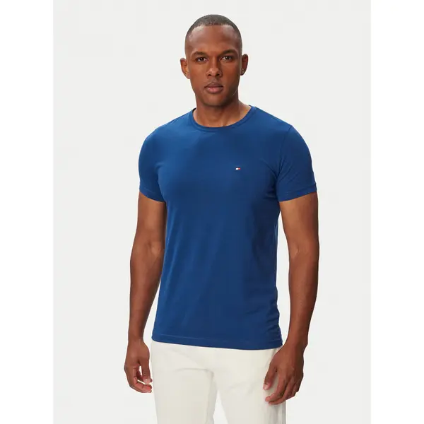 Tommy Hilfiger Tommy Hilfiger T-shirt MW0MW10800 Plava Slim Fit