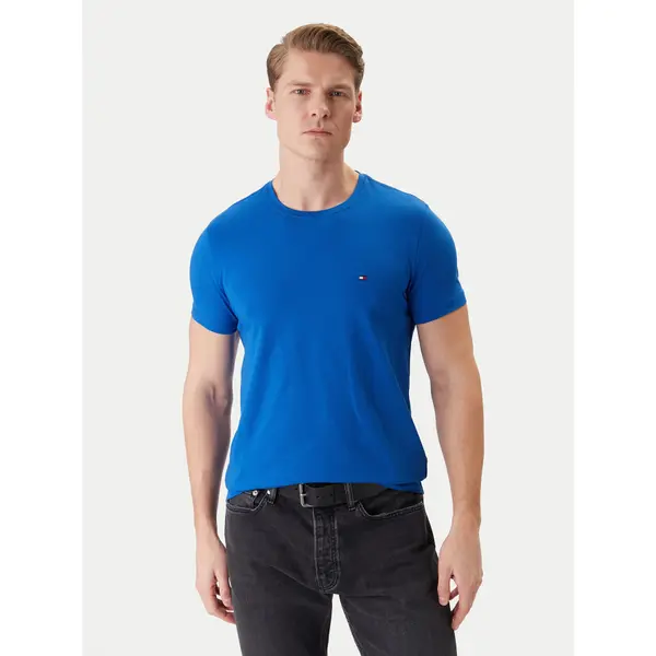 Tommy Hilfiger Tommy Hilfiger T-shirt MW0MW10800 Plava Slim Fit