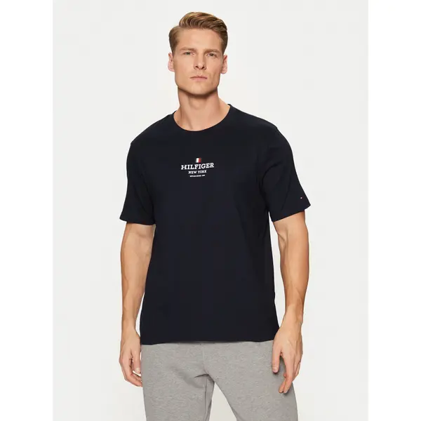 Tommy Hilfiger Tommy Hilfiger T-shirt MW0MW38980 Tamnoplava Regular Fit