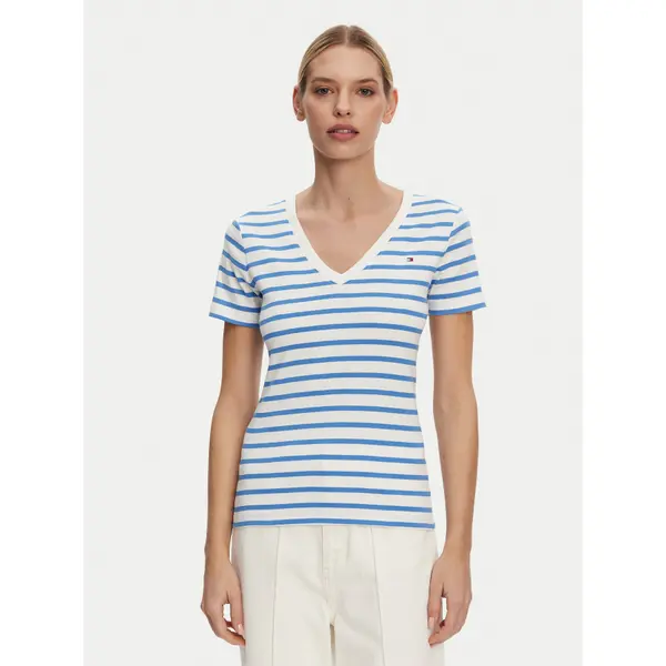 Tommy Hilfiger Tommy Hilfiger T-shirt New Cody WW0WW40584 Plava Slim Fit
