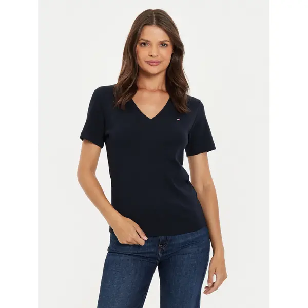 Tommy Hilfiger Tommy Hilfiger T-shirt New Cody WW0WW40584 Tamnoplava Slim Fit