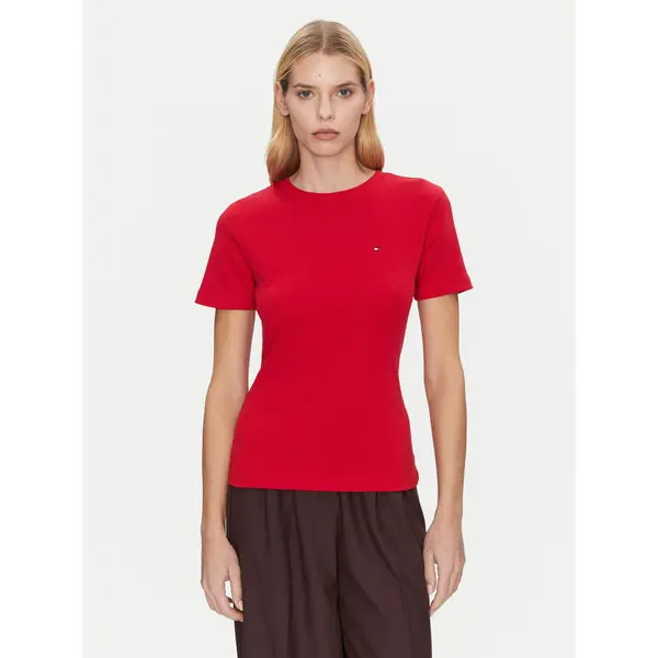 Tommy Hilfiger Tommy Hilfiger T-shirt New Cody WW0WW40587 Crvena Slim Fit