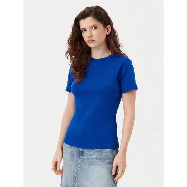 Tommy Hilfiger Tommy Hilfiger T-shirt New Cody WW0WW40587 Plava Slim Fit