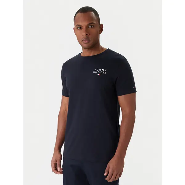 Tommy Hilfiger Tommy Hilfiger T-shirt UM0UM02916 Tamnoplava Regular Fit