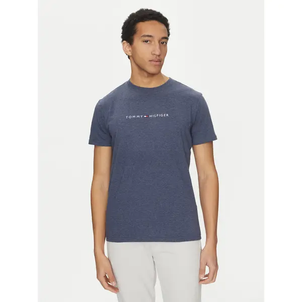 Tommy Hilfiger Tommy Hilfiger T-shirt UM0UM03525 Tamnoplava Regular Fit