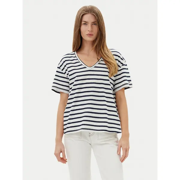 Tommy Hilfiger Tommy Hilfiger T-shirt WW0WW44551 Tamnoplava Regular Fit