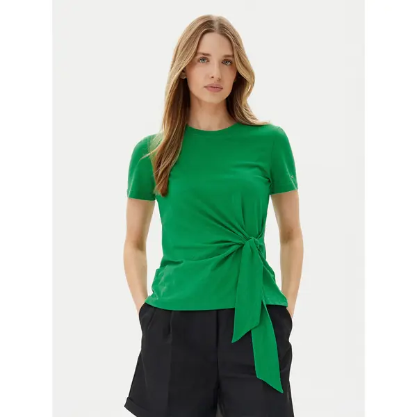 Tommy Hilfiger Tommy Hilfiger T-shirt WW0WW44559 Zelena Regular Fit