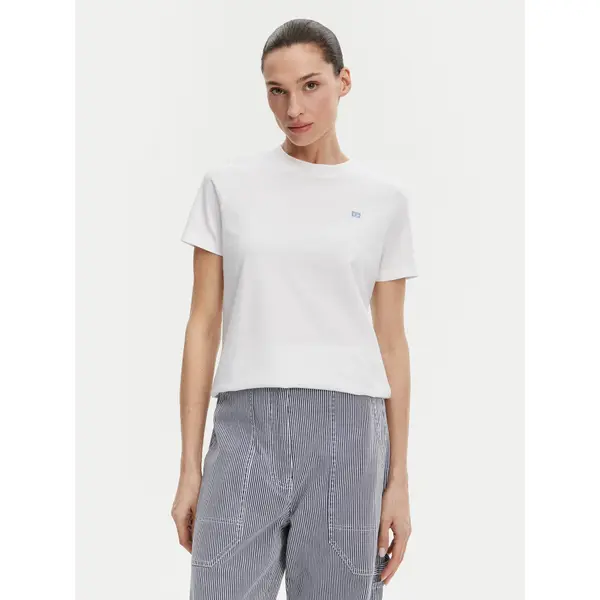Tommy Hilfiger Tommy Hilfiger T-shirt WW0WW45522 Bijela Regular Fit
