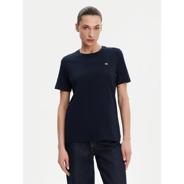 Tommy Hilfiger Tommy Hilfiger T-shirt WW0WW45522 Tamnoplava Regular Fit