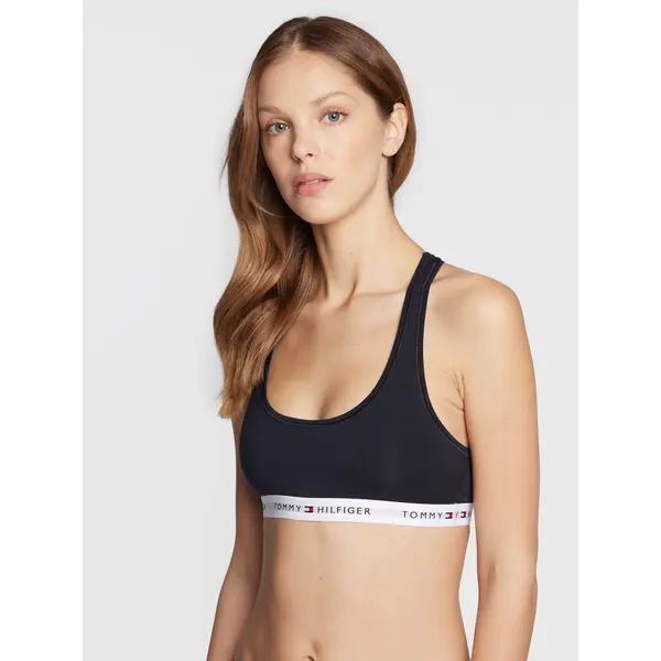 Tommy Hilfiger Tommy Hilfiger Top grudnjak UW0UW03820 Tamnoplava