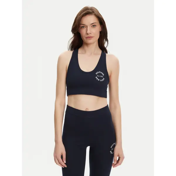 Tommy Hilfiger Tommy Hilfiger Top grudnjak UW0UW05891 Tamnoplava