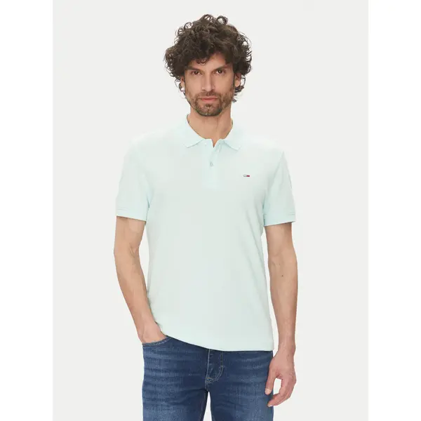 Tommy Jeans Tommy Jeans Polo DM0DM20226 Zelena Slim Fit