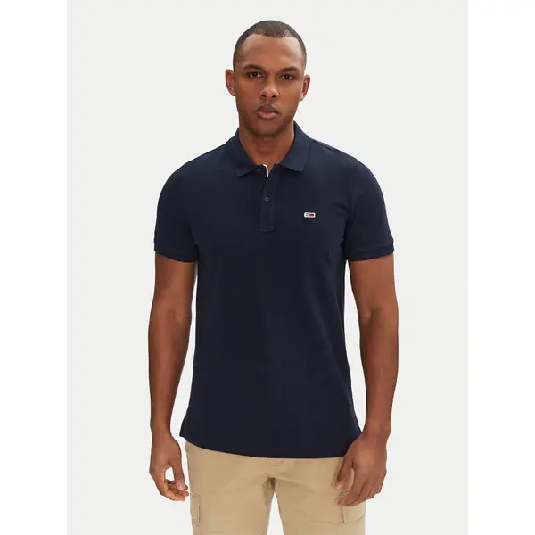 Tommy Jeans Tommy Jeans Polo DM0DM20676 Tamnoplava Slim Fit