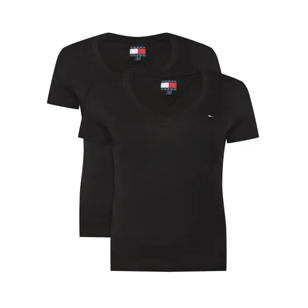 Tommy Jeans Tommy Jeans Set t-shirt majica﻿ DW0DW21367 Crna Slim Fit