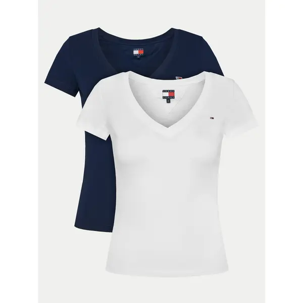 Tommy Jeans Tommy Jeans Set t-shirt majica﻿ DW0DW21367 Šarena Slim Fit