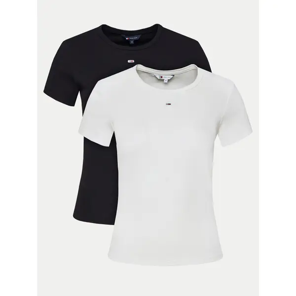 Tommy Jeans Tommy Jeans Set t-shirt majica﻿ DW0DW21430 Šarena Slim Fit