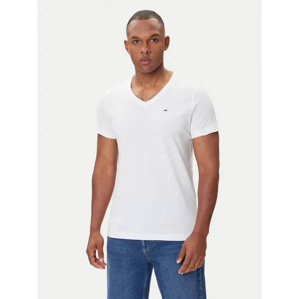 Tommy Jeans Tommy Jeans T-shirt DM0DM04410 Bijela Regular Fit