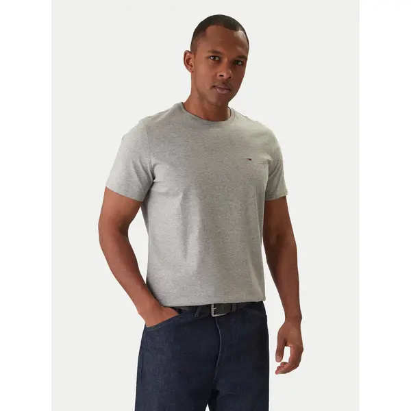 Tommy Jeans Tommy Jeans T-shirt DM0DM04411 Siva Slim Fit