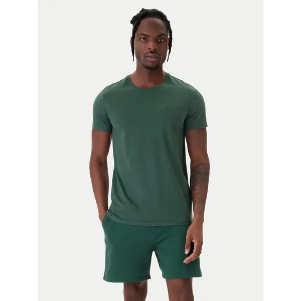 Tommy Jeans Tommy Jeans T-shirt DM0DM04411 Zelena Slim Fit