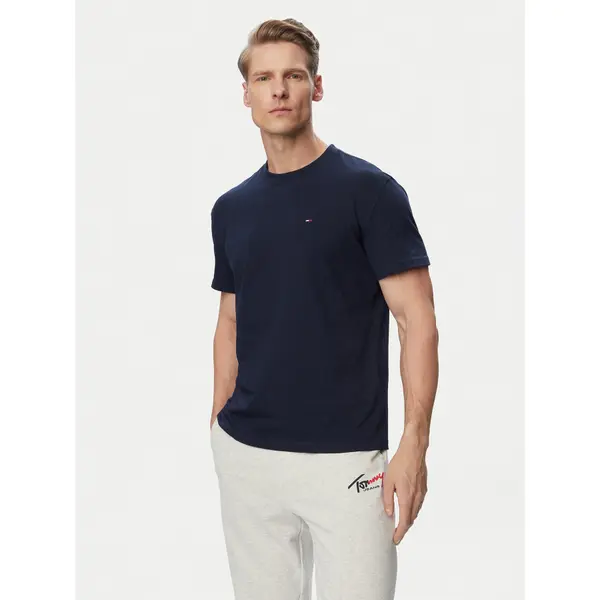 Tommy Jeans Tommy Jeans T-shirt DM0DM22504 Tamnoplava Regular Fit