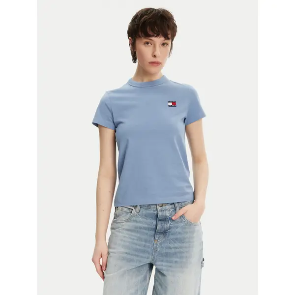 Tommy Jeans Tommy Jeans T-shirt DW0DW20153 Plava Regular Fit