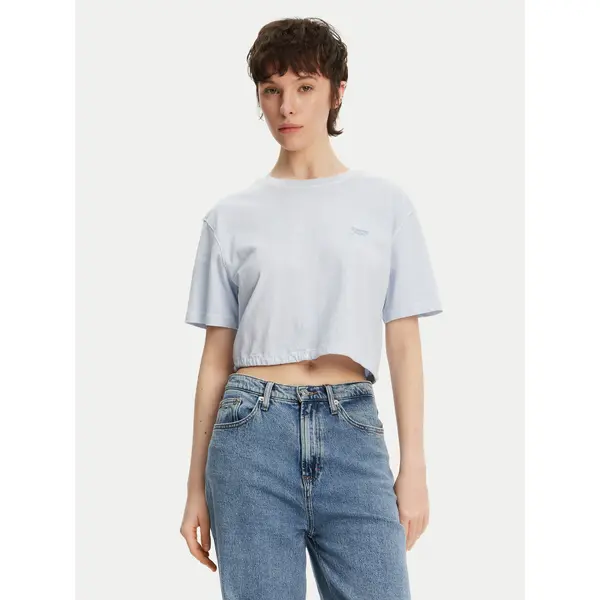Tommy Jeans Tommy Jeans T-shirt DW0DW20324 Svijetloplava Relaxed Fit