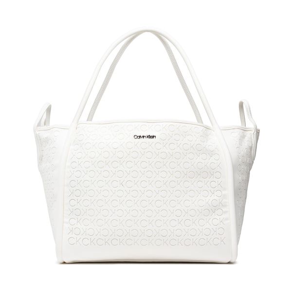 Calvin Klein Torba Calvin Klein Calvin Resort Carry All Bag Mesh K60K609404 White YAF