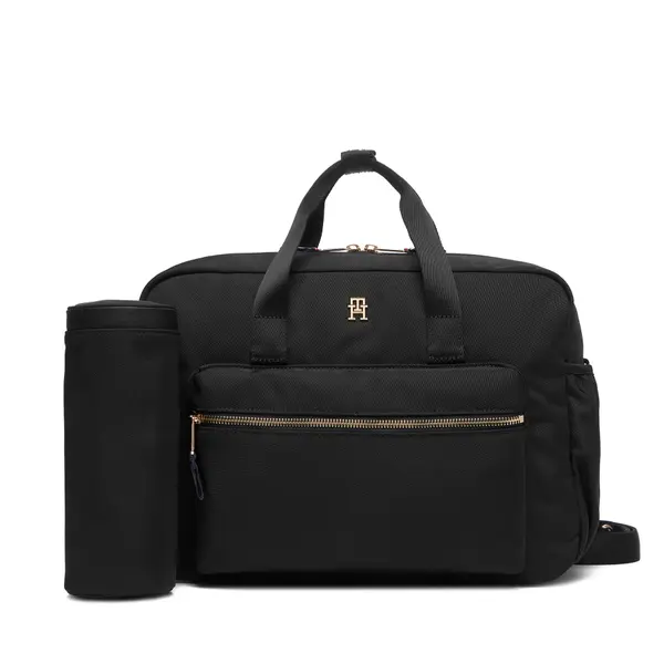 Tommy Hilfiger Torba za dječja kolica Tommy Hilfiger KA0KA00026 Crna