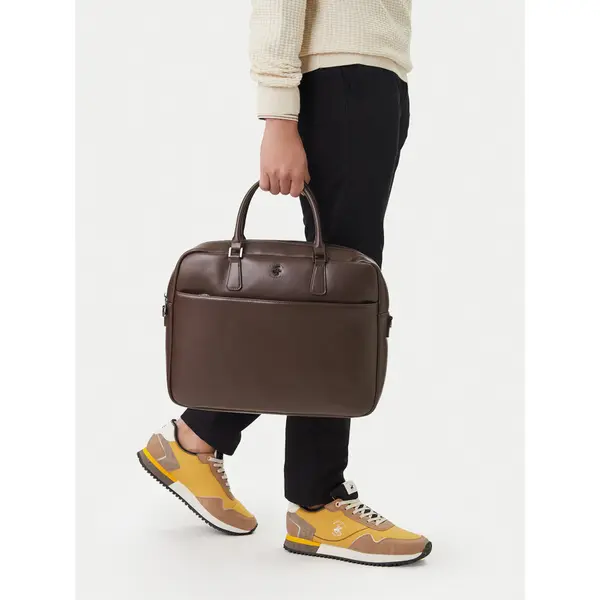 Beverly Hills Polo Club Torba za laptop Beverly Hills Polo Club CWBEO-BHPC-L-016-07 Smeđa