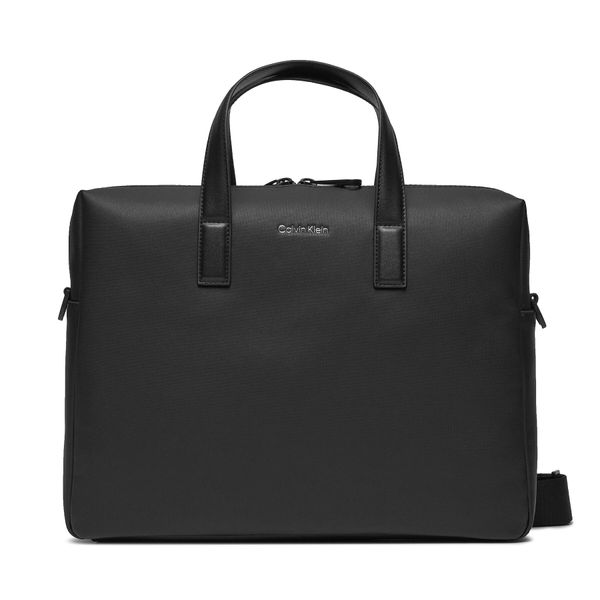 Calvin Klein Torba za laptop Calvin Klein Ck Must Laptop Bag K50K511221 Ck Black Pique BEH