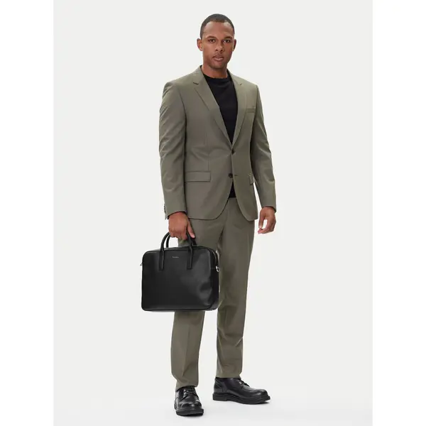 Calvin Klein Torba za laptop Calvin Klein Raised Commuter LV04D3157G Crna